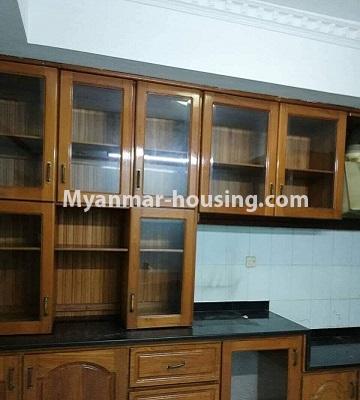 Myanmar real estate - for rent property - No.4461 - Large Apartment room for office option in Thin Gann Gyun! - kitchen