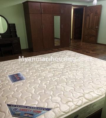 Myanmar real estate - for rent property - No.4471 - Decorated ground floor for residence in Yaw Min Gyi Area, Dagon! - master bedroom 3