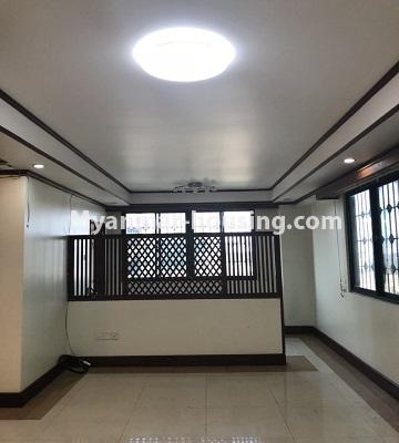 缅甸房地产 - 出租物件 - No.4474 - Decorated condominium room for office or residence or both in Pearl Condo, Bahan! - dining area