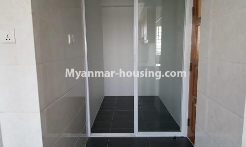 Myanmar real estate - for rent property - No.4478 - Standard River View Point Condo room for rent in Ahlone! - maid room