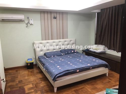 Myanmar real estate - for rent property - No.4479 - Furnished Royal Yaw Min Gyi Condominium room for rent in Dagon! - single bedroom 1