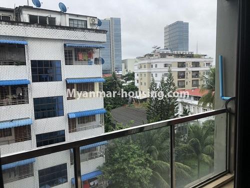 Myanmar real estate - for rent property - No.4479 - Furnished Royal Yaw Min Gyi Condominium room for rent in Dagon! - outside view