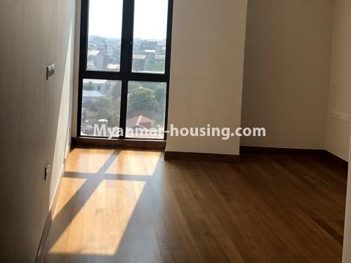 ミャンマー不動産 - 賃貸物件 - No.4480 - Myat Mingalar Condominium room for rent in Sanchaung! - master bedroom 2