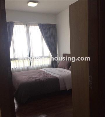 ミャンマー不動産 - 賃貸物件 - No.4481 - Kan Thar Yar Residential Condominium room for rent near Kan Daw Gyi Park! - bedroom 3