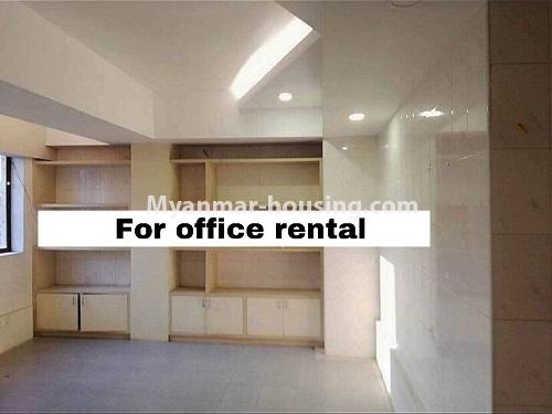 Myanmar real estate - for rent property - No.4486 - Large office room for rent on Kannar Road, Ahlone! - another room view