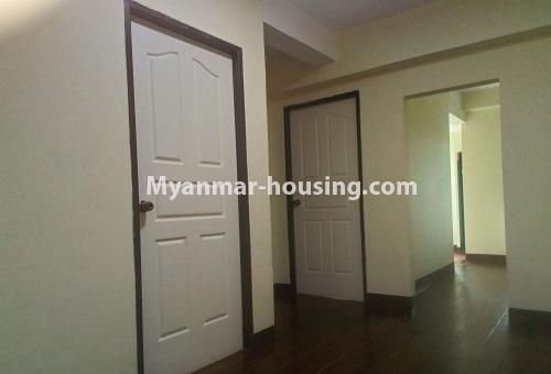 Myanmar real estate - for rent property - No.4488 - Mini condominium room for rent near South Okkalapa Yatana Road. - master bedroom 