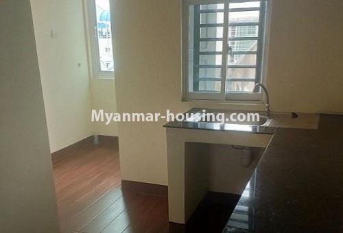 ミャンマー不動産 - 賃貸物件 - No.4488 - Mini condominium room for rent near South Okkalapa Yatana Road. - kitchen