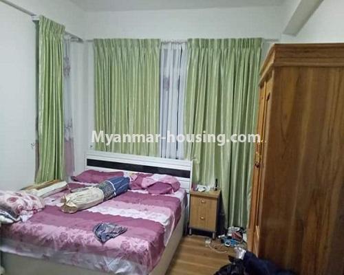 ミャンマー不動産 - 賃貸物件 - No.4489 - Three bedroom unit in Star City Condominium building for rent in Thanlyin! - single bedroom view