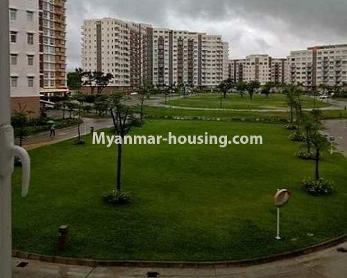 Myanmar real estate - for rent property - No.4489 - Three bedroom unit in Star City Condominium building for rent in Thanlyin! - outside view from the room