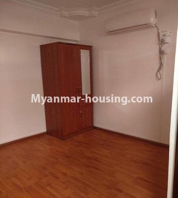 缅甸房地产 - 出租物件 - No.4490 - Two bedrooms unit in 50th Street Condominium, Botahtaung! - bedroom 1