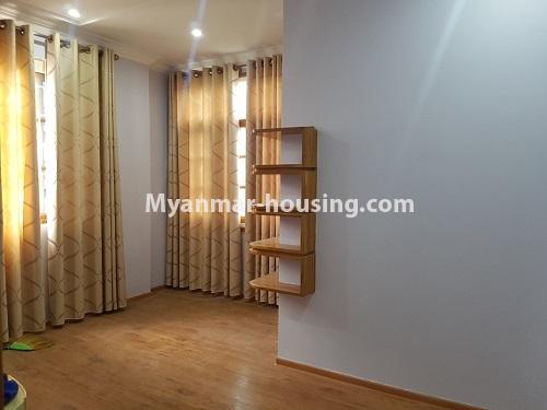 Myanmar real estate - for rent property - No.4491 - Two storey landed house for residence or office for rent in Yankin! - master bedroom 2