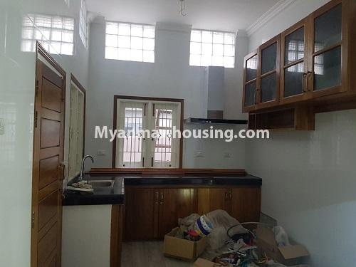 Myanmar real estate - for rent property - No.4491 - Two storey landed house for residence or office for rent in Yankin! - kitchen