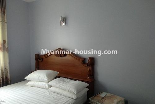 Myanmar real estate - for rent property - No.4494 - Decorated and furnished room for residence in Yaw Min Gyi Area, Dagon! - master bedroom 1