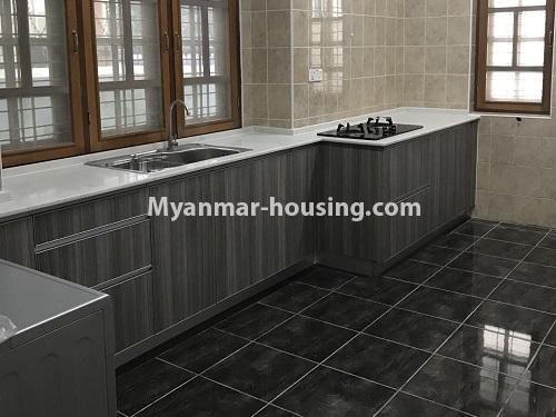 缅甸房地产 - 出租物件 - No.4497 - Two storey landed house with office option or residence option for rent in Bahan! - kitchen