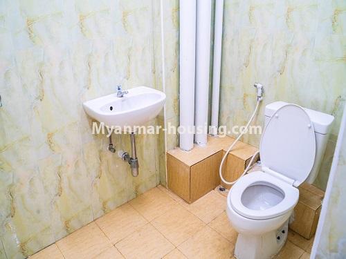 Myanmar real estate - for rent property - No.4499 - Two bedroom condominium room in Botahtaung Time Square! - bathroom