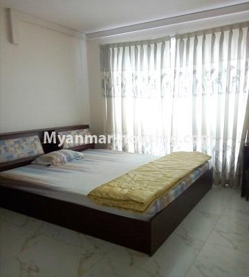 ミャンマー不動産 - 賃貸物件 - No.4506 - Decorated one bedroom Star City Condo room with furniture for rent in Thanlyin! - bedroom view