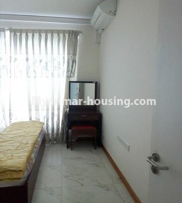 ミャンマー不動産 - 賃貸物件 - No.4506 - Decorated one bedroom Star City Condo room with furniture for rent in Thanlyin! - another view of bedroom
