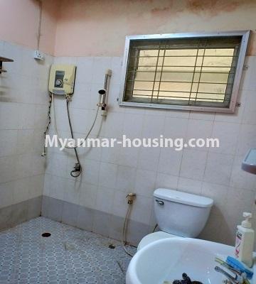 Myanmar real estate - for rent property - No.4518 - Three bedrooms apartment for rent in Highway Complex, Kamaryut! - compound bathroom 