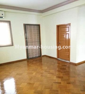 Myanmar real estate - for rent property - No.4519 - Forth floor and penthouse for rent in Shwe Pa Dauk Yeik Mon, Kamaryut! - main door and balcony door