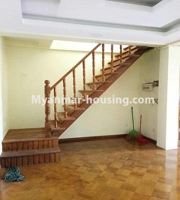 Myanmar real estate - for rent property - No.4519 - Forth floor and penthouse for rent in Shwe Pa Dauk Yeik Mon, Kamaryut! - stair to penthouse