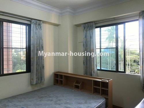 ミャンマー不動産 - 賃貸物件 - No.4524 - Myanmar Gone Yi condo room for rent in Downtown area. - master bedroom 1