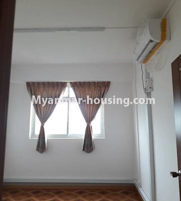 Myanmar real estate - for rent property - No.4527 - Two bedroom condominium room for rent in Botahtaung Time Square! - bedroom view