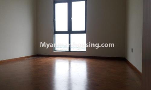 Myanmar real estate - for rent property - No.4528 - Pent House with amazing river view on Kannar Road, Ahlone! - bedroom view
