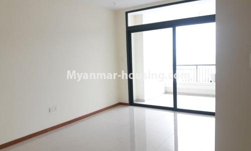 Myanmar real estate - for rent property - No.4528 - Pent House with amazing river view on Kannar Road, Ahlone! - balcony view