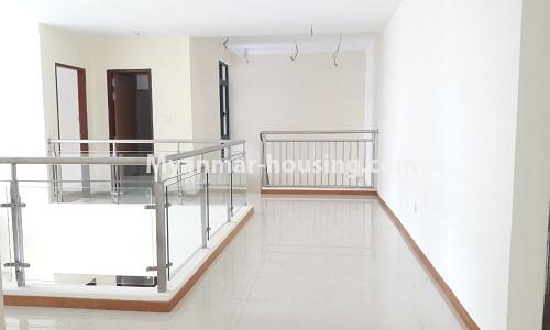 Myanmar real estate - for rent property - No.4528 - Pent House with amazing river view on Kannar Road, Ahlone! - mazzenine view