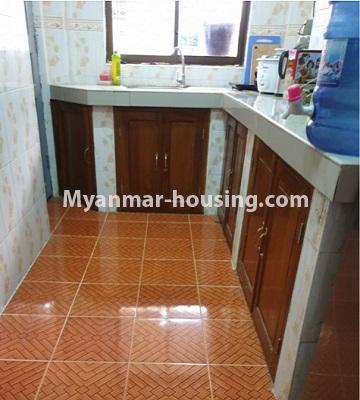 ミャンマー不動産 - 賃貸物件 - No.4529 - Decorated apartment room for rent near Gwa market, Sanchaung! - kitchen