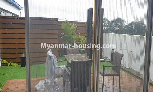 Myanmar real estate - for rent property - No.4530 - Residential Serviced Pent House Room for rent in Bahan! - another relaxation area