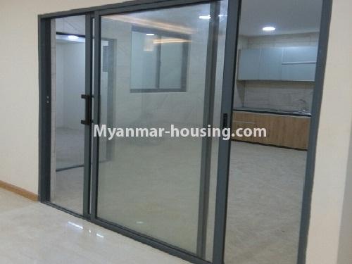 Myanmar real estate - for rent property - No.4532 - Fully decorated Grand Myakanthar Condominium room for rent in Hlaing! - kitchen view