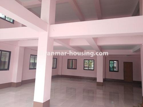 Myanmar real estate - for rent property - No.4533 - New Five Storey Building for doing business on Yatana Road for rent, South Okkalapa! - third floor hall view