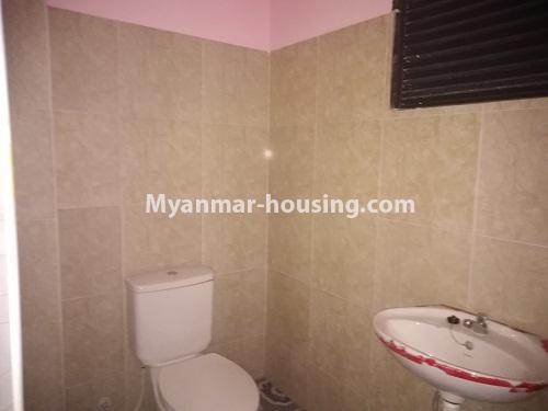 Myanmar real estate - for rent property - No.4533 - New Five Storey Building for doing business on Yatana Road for rent, South Okkalapa! - bathroom view