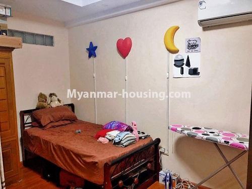 Myanmar real estate - for rent property - No.4536 - New and well-decorated  Aung Chan Thar Condominium room with full furniture for rent in Yankin! - single bedroom view