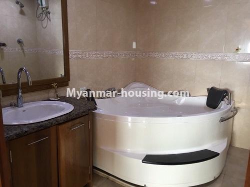 Myanmar real estate - for rent property - No.4540 - Duplex Pent House with amazing Yangon View for rent in 9 Mile, Mayangon! - bathroom view