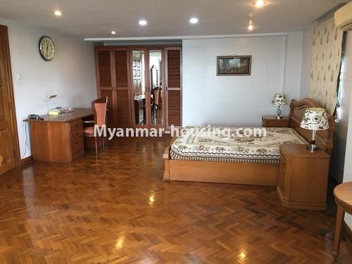 ミャンマー不動産 - 賃貸物件 - No.4540 - Duplex Pent House with amazing Yangon View for rent in 9 Mile, Mayangon! - bedroom 1