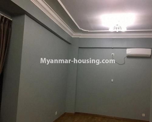 ミャンマー不動産 - 賃貸物件 - No.4547 - Large furnished Time Min Yae Kyaw Swar condominium room for rent in Ahlone! - bedroom 2