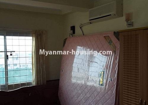 Myanmar real estate - for rent property - No.4549 - Furnished Condominium room with reasonable price and amazing views for rent in Ahlone! - bedroom 1 view