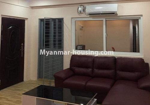 ミャンマー不動産 - 賃貸物件 - No.4557 - Fifth floor apartment for rent in Yaw Min Gyi Area, Dagon! - 