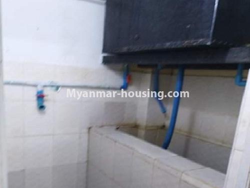Myanmar real estate - for rent property - No.4560 - First floor apartment room for rent in Ye Kyaw, Pazundaung! - bathroom 