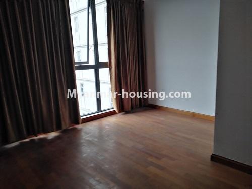 Myanmar real estate - for rent property - No.4564 - Hill Top Vista condominium room with river and Thakhin Mya Park view for rent in Ahlone! - bedroom 2