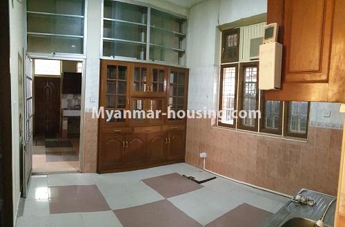 Myanmar real estate - for rent property - No.4565 - Landed house with swimming pool, near Waizayanta Road in South Okkalapa! - dining area view