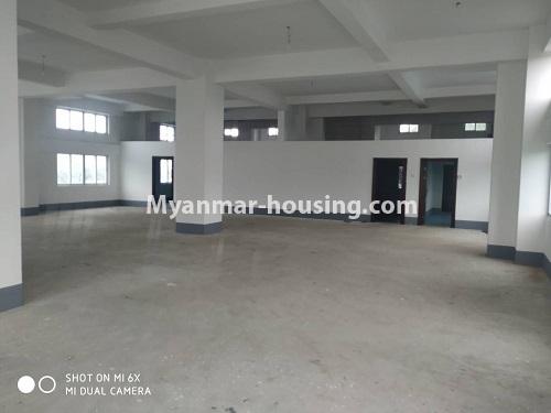 Myanmar real estate - for rent property - No.4568 - First floor four master bedrooms condominium room for business option on Insein Road, Hlaing! - hall view