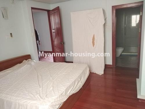 缅甸房地产 - 出租物件 - No.4569 - Four bedrooms duplex penthouse with Hlaing River View for rent in Lanmadaw! - master bedroom view