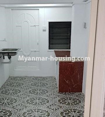 Myanmar real estate - for rent property - No.4578 - Decorated ground floor with full mezzanine for rent in Sanchaung! - kitchen view