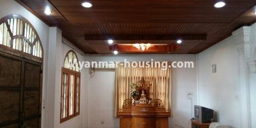 Myanmar real estate - for rent property - No.4579 - Four storey landed house for office or company for rent near Tarmway Ocean! - another interior view