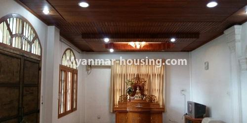 缅甸房地产 - 出租物件 - No.4579 - Four storey landed house for office or company for rent near Tarmway Ocean! - another interior view