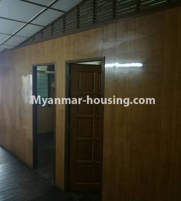 Myanmar real estate - for rent property - No.4582 - Two bedrooms apartment room for rent in Bahan! - room partition view