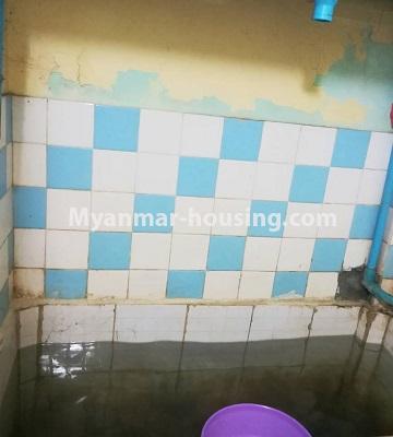 Myanmar real estate - for rent property - No.4582 - Two bedrooms apartment room for rent in Bahan! - bathroom